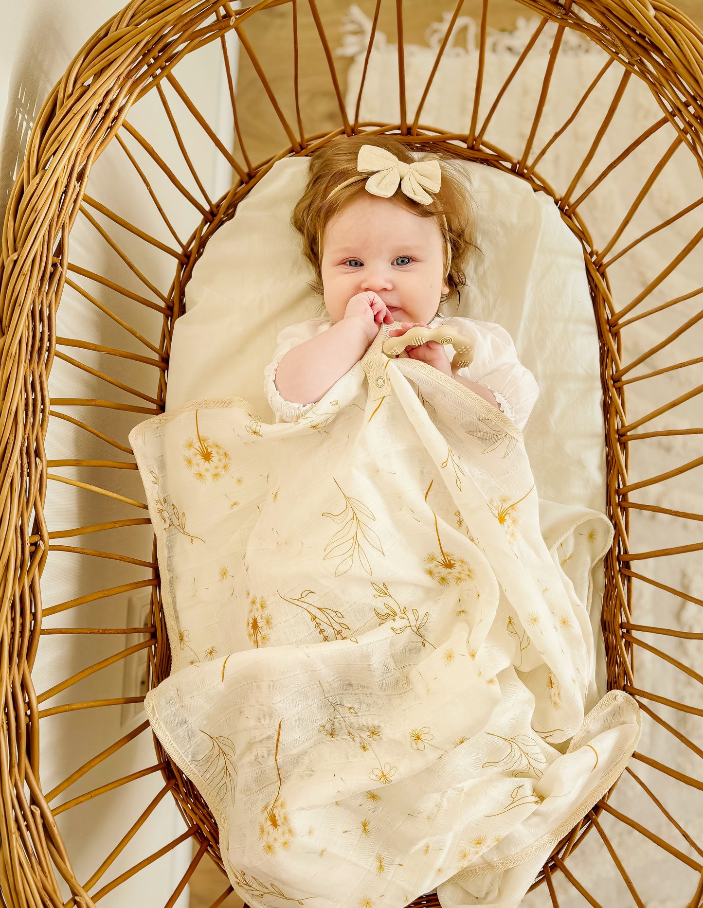 WandelWunder Tuch XL - DANDELION DREAMS - HANDMADE