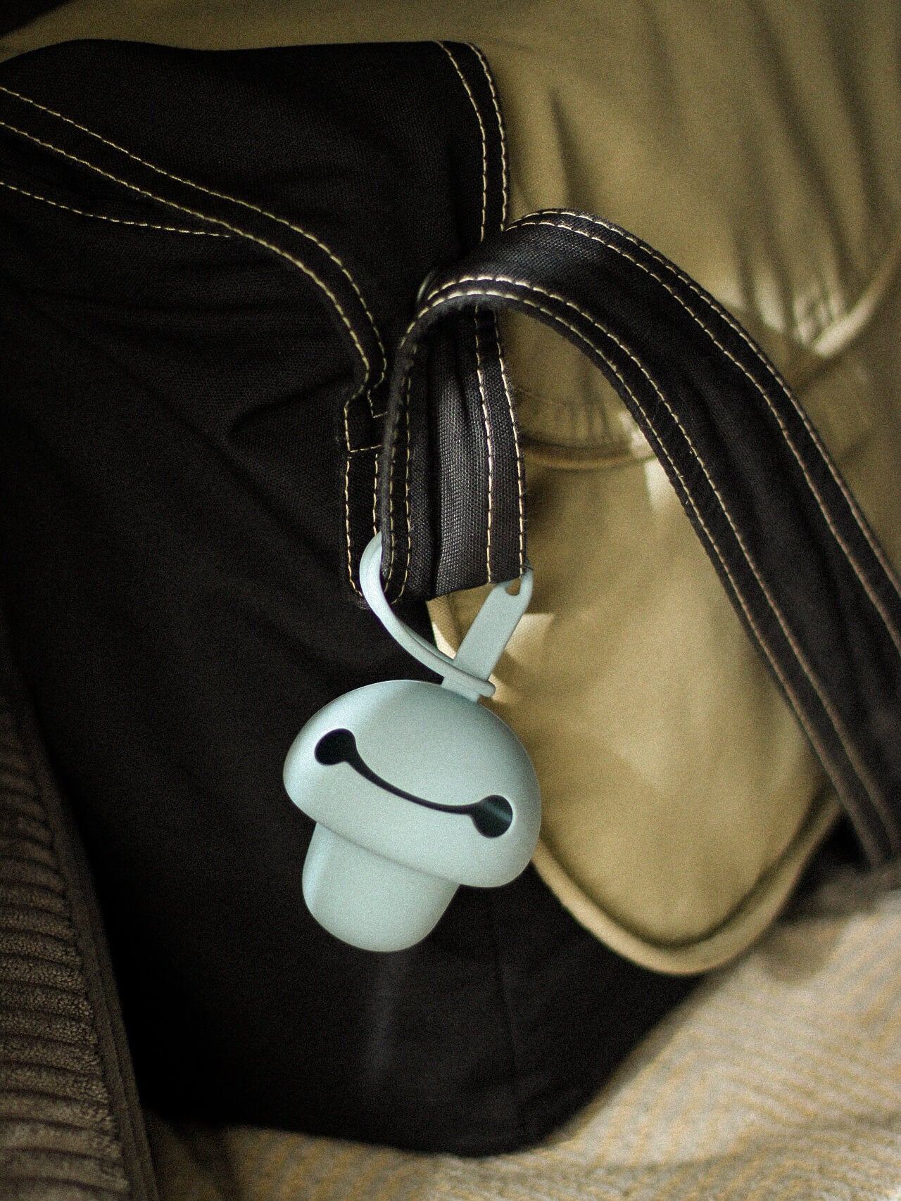 Pilz Schnuller Tasche HIMMELBLAU