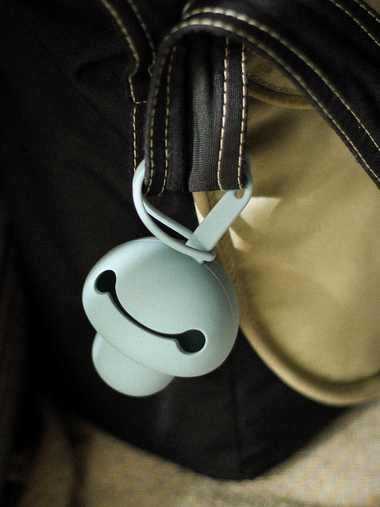 Pilz Schnuller Tasche HIMMELBLAU