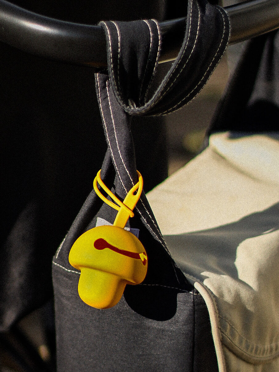 Pilz Schnuller Tasche OCKER GELB