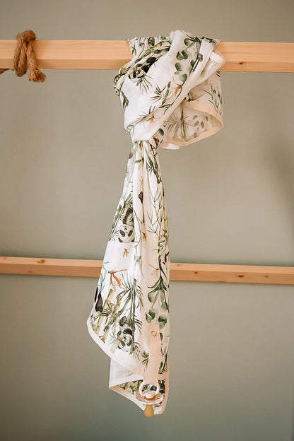 WandelWunder Tuch XL - BAMBOO FRIENDS - HANDMADE