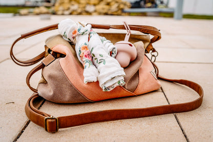 Pilz Schnuller Tasche BLASS ROSA