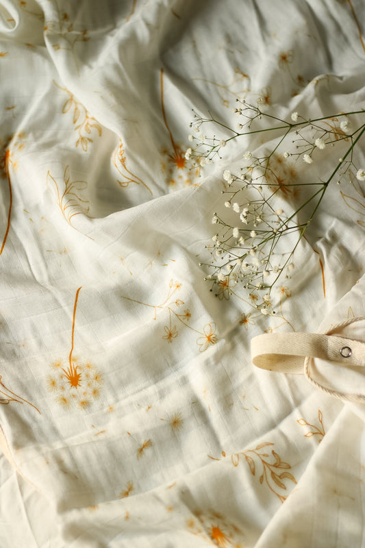 WandelWunder Tuch XL - DANDELION DREAMS - HANDMADE