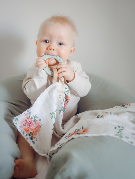 WandelWunder Tuch ROSE - HANDMADE