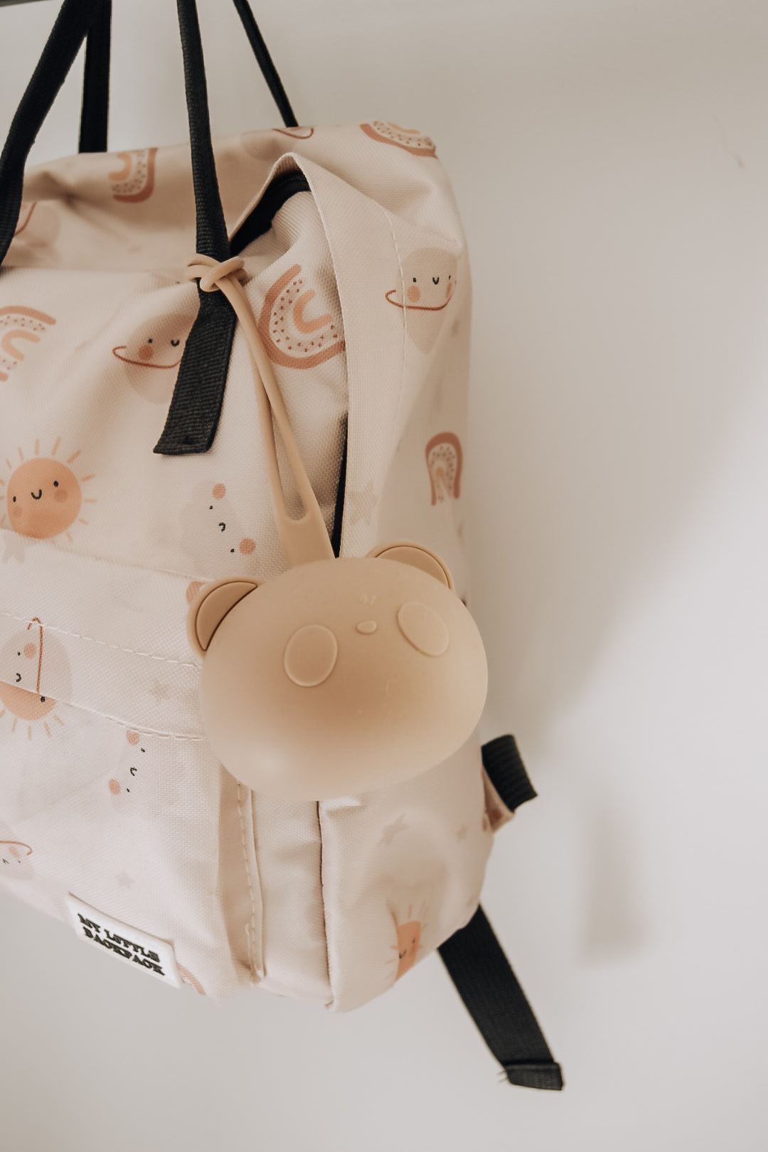 Panda Schnuller Tasche CAPPUCCINO