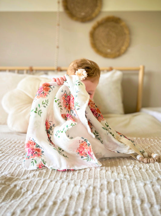 WandelWunder Tuch ROSE - HANDMADE
