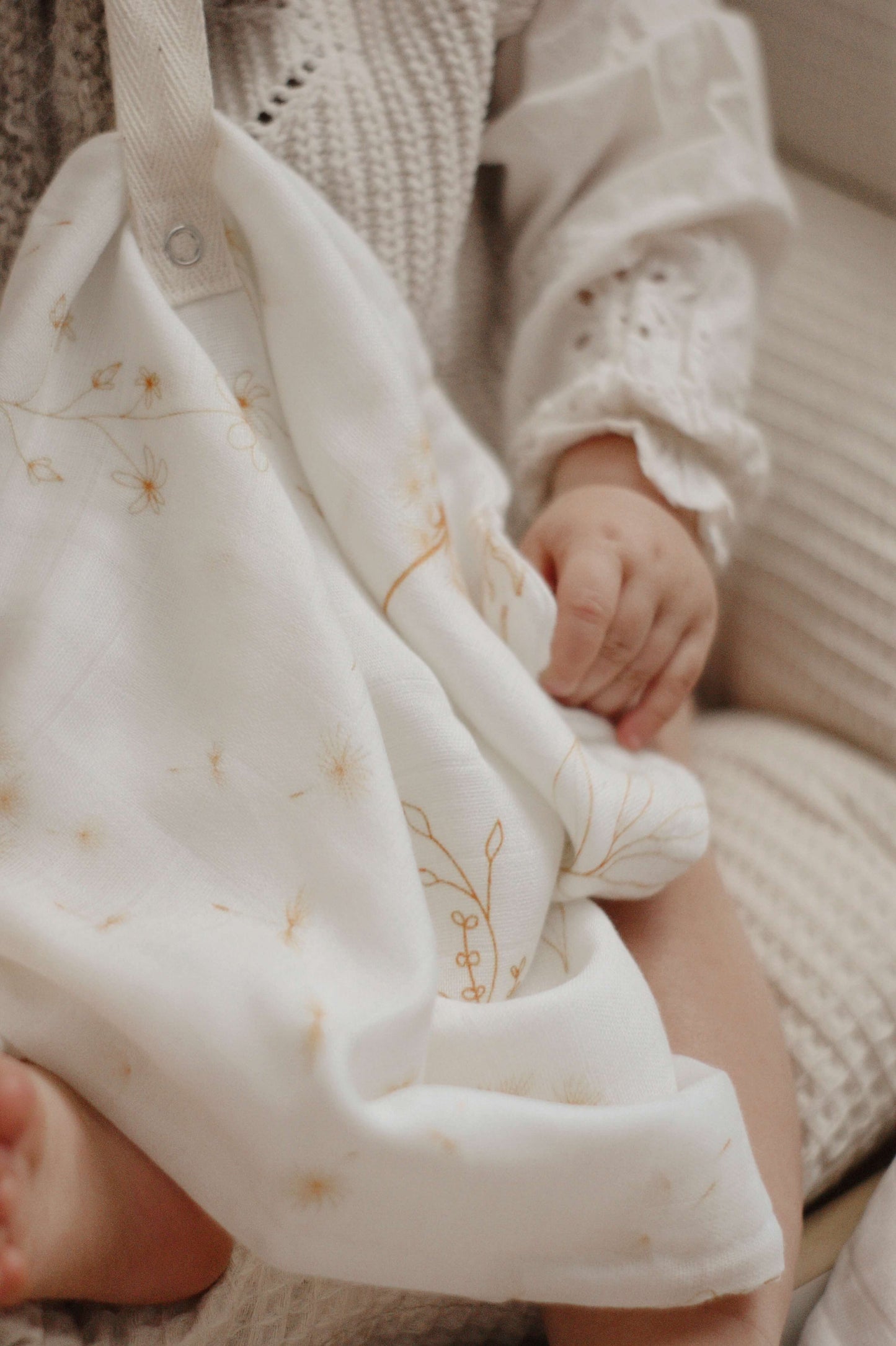 WandelWunder Tuch DANDELION DREAMS - HANDMADE